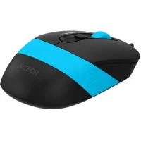 Мышь A4Tech Fstyler FM10 (черный/голубой) фото 2